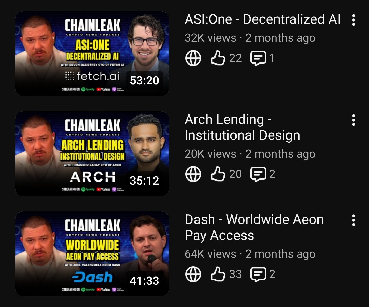 ChainLeak reach and views proof